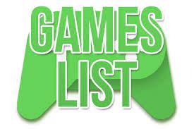 Games List